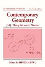 Contemporary Geometry: J.-Q. Zhong Memorial Volume