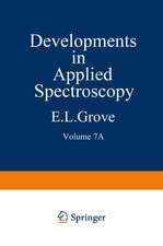 Developments in Applied Spectroscopy