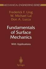 Fundamentals of Surface Mechanics: With Applications