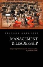 Management and Leadership