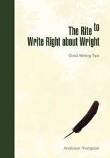 Thompson, G: Rite to Write Right about Wright