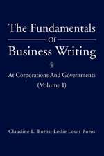 The Fundamentals Of Business Writing