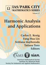 Harmonic Analysis and Applications