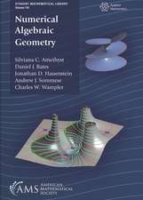 Sommese, A: Numerical Algebraic Geometry
