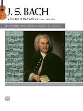 Bach -- Violin Sonatas Bwv 1001, 1003, 1005