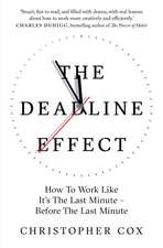 The Deadline Effect