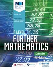 MEI A Level Further Mathematics Statistics