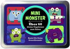 Boxset Mini Monster Über 60 kleine Ungeheuer zum Falten