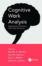 Cognitive Work Analysis: Applications, Extensions and Future Directions