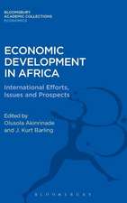 Economic Development in Africa: International Efforts, Issues and Prospects