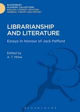 Librarianship and Literature: Essays in Honour of Jack Pafford