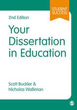 Your Dissertation in Education