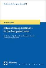 The Formation of Coalitions in the European Union