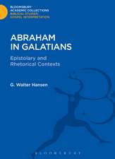 Abraham in Galatians: Epistolary and Rhetorical Contexts