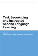 Task Sequencing and Instructed Second Language Learning