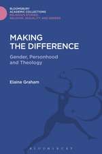 Making the Difference: Gender, Personhood and Theology