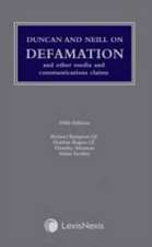 Duncan and Neill on Defamation