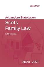 AVIZANDUM STATUTES ON SCOTS FAMILY