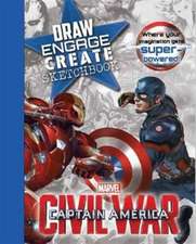 Parragon Books Ltd: Marvel Captain America Civil War Draw En