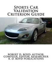 Sports Car Validation Criterion Guide