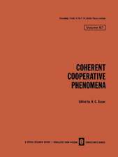 Coherent Cooperative Phenomena