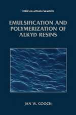 Emulsification and Polymerization of Alkyd Resins