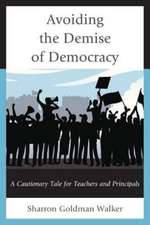 Avoiding the Demise of Democracy