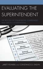 EVALUATING THE SUPERINTENDENTPB