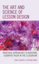 ART AMP SCIENCE OF LESSON DESIGNCB