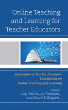 ONLINE TEACHING LEARNING TEACHER EDUCAH