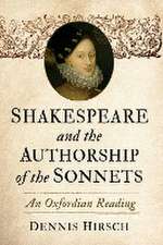 Shakespeare and the Authorship of the Sonnets