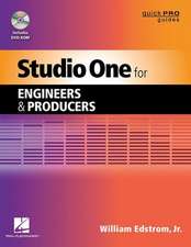 Studio One for Engineers & Producers [With DVD ROM]