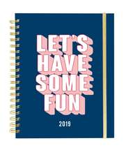 FUN 2019 LARGE SPIRAL BOUND DIARY