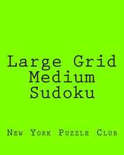 Large Grid Medium Sudoku