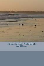 Decorative Notebook or Diary (the Beach)