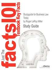 Studyguide for Business Law Today by Miller, Roger Leroy, ISBN 9780324595741