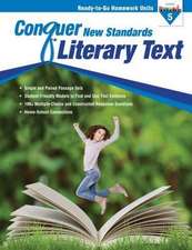 Conquer New Standards Literary Text (Grade 5) Workbook