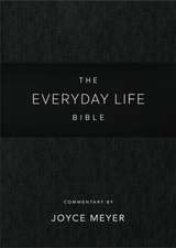 Everyday Life Bible: Black Leatherluxe(r)