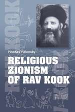 Religious Zionism of Rav Kook