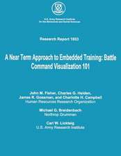 A Near Term Approach to Embedded Training