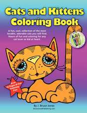 Cats and Kittens Coloring Book