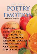 Dornan Sr., M: POETRY IN EMOTION