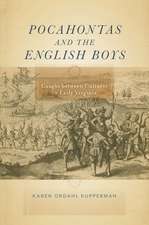 Pocahontas and the English Boys – Caught between Cultures in Early Virginia