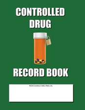 Controlled Drug Record Book