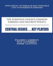 The European Union's Common Foreign and Security Policy