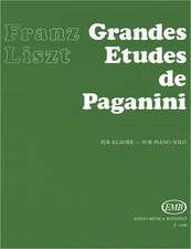 Grandes Etudes de Paganini