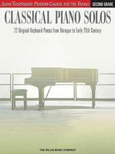 Classical Piano Solos - Second Grade