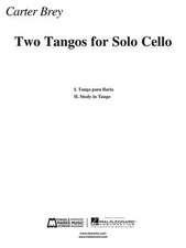 Two Tangos for Solo Cello