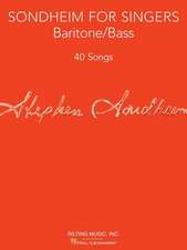 Sondheim for Singers: Baritone/Bass