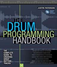 Paterson Justin Drum Programming Hadnbook Complete Guide Bam Bk/Aud